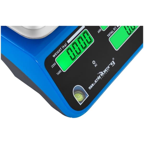 Steinberg Systems Butiksvåg - LCD - 40 kg / 2 g - blå