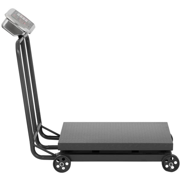 Steinberg Systems Plattformsvåg med hjul - 600 kg / 100 g - LED