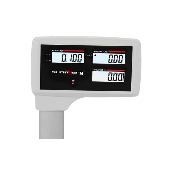 Steinberg Systems Butiksvåg - 30 kg / 5 g - LCD
