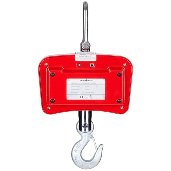Steinberg Systems Kranvåg - 1000 kg / 0,2 kg - Röd