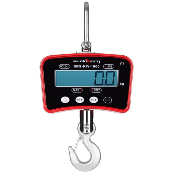 Steinberg Systems Kranvåg - 1000 kg / 0,2 kg - Röd