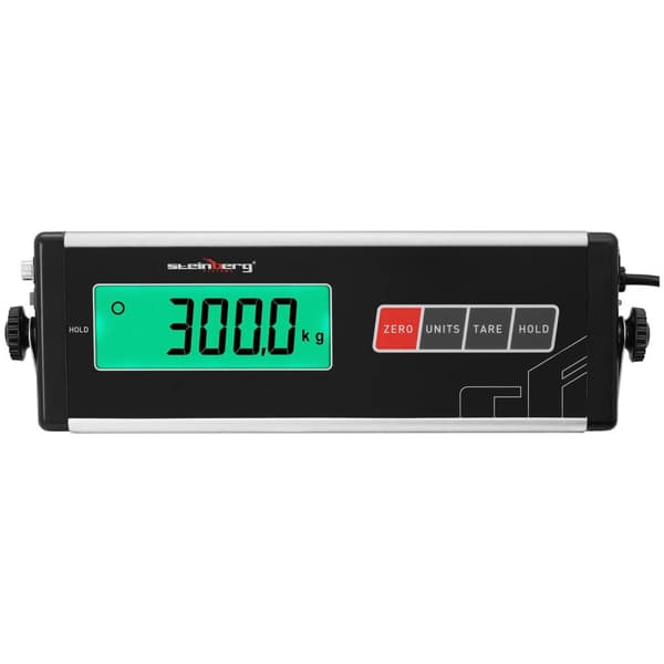 Steinberg Systems Veterinärvåg - 300 kg / 100 g - Halkmatta - LCD