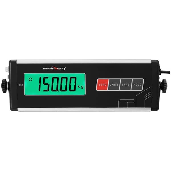 Steinberg Systems Veterinärvåg - 150 kg / 50 g - Halkmatta - LCD