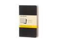 Miniatyrbilde 2 av 5: Moleskine Cahier, monokromatisk, svart, 64 ark, 70 g/m², kvadratisk papir, universal