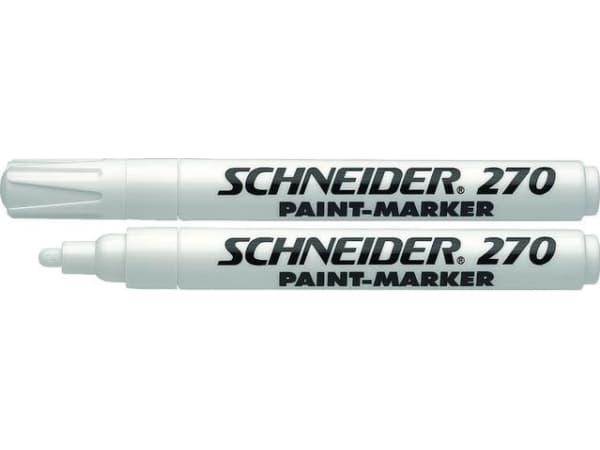 Schneider Maxx 270 - Markør - hvit - alkoholbasert blekk - 1-3 mm