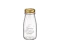 Miniatyrbilde 2 av 2: Saftflaske Quattro Stagioni 0.4 ltr Ø7.35x15.55 cm med Låg,stk
