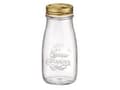 Miniatyrbilde 1 av 2: Saftflaske Quattro Stagioni 0.4 ltr Ø7.35x15.55 cm med Låg,stk