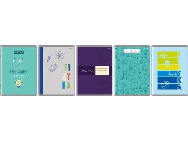 Notebook A5/60K checkered Physics (10 pcs)