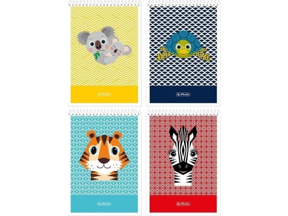 Notebook A6/40K with grille Cute Animals (20 pcs)