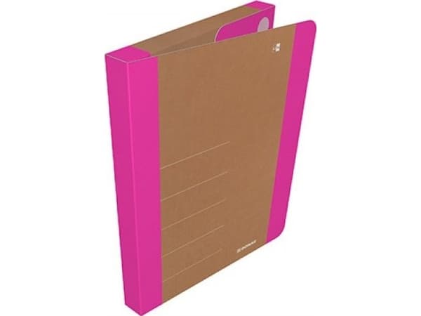 Donau Folder with Velcro DONAU LIFE, A4/3cm, pink