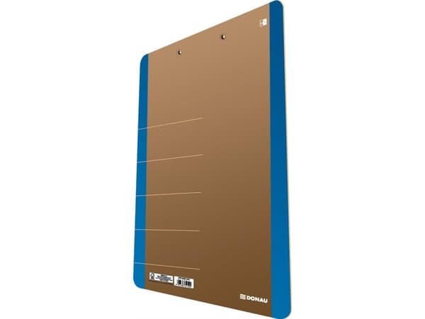 Donau Clipboard DONAU Life, karton, A4, z klipsem, niebieski
