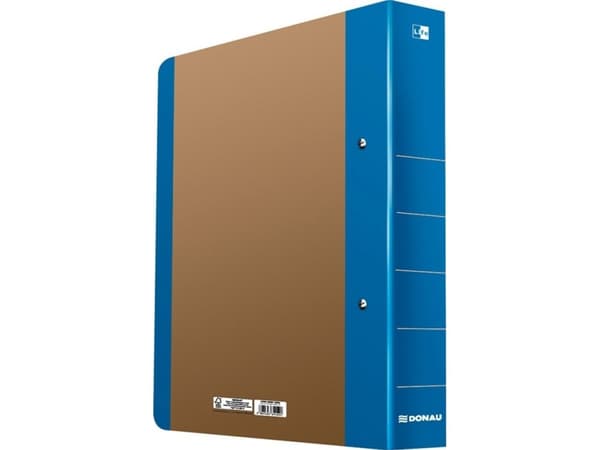 Donau Elektronik Ringpärm 2 ringar Life blå ( 330286101 )