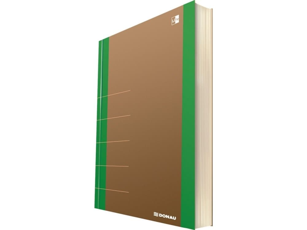 Donau Notebook DONAU Life, organizer, 165x230mm, 80 sheets, green