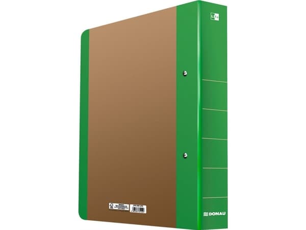Donau Life 2-rings perm A4 50 mm grønn (493176)
