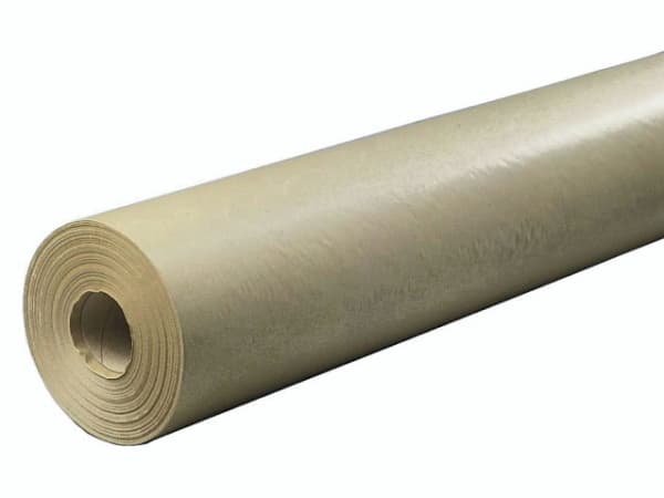 Papir kraft brun 55cmx250mx50g m/paprør 7,5kg
