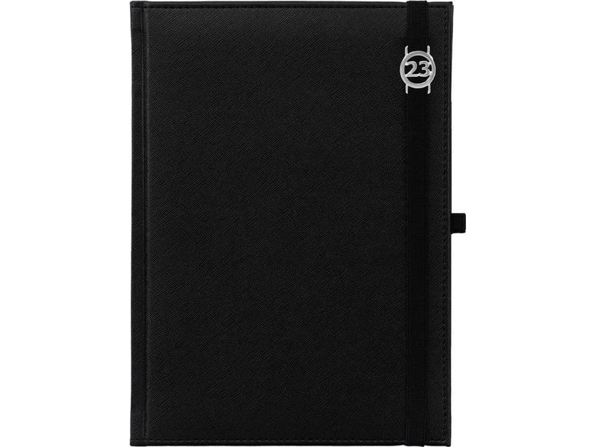 Calendar 2023 B5 Week. Cross with a black notebook