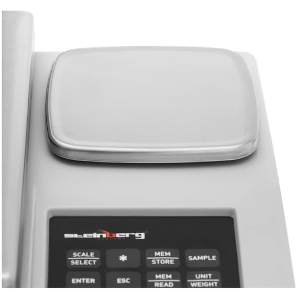 Steinberg Systems Räknevåg - 50 kg/1 g - Med referensvåg 50 kg/0,05 g