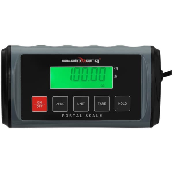 Steinberg Systems Paketvåg - 100 kg / 0,05 kg - 35,5 x 40,5 cm - extern LCD