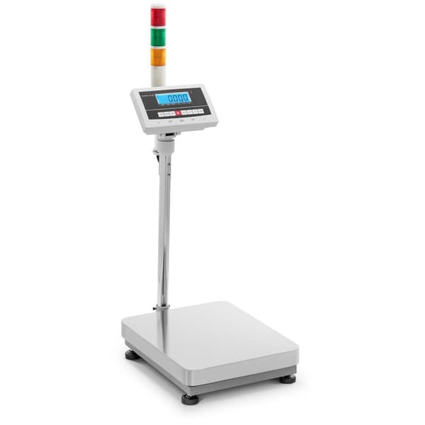 Steinberg Systems Plattformsvåg - Varningslampa - 300 kg/0,005 kg - 400 x 500 x 122 mm - kg/lb