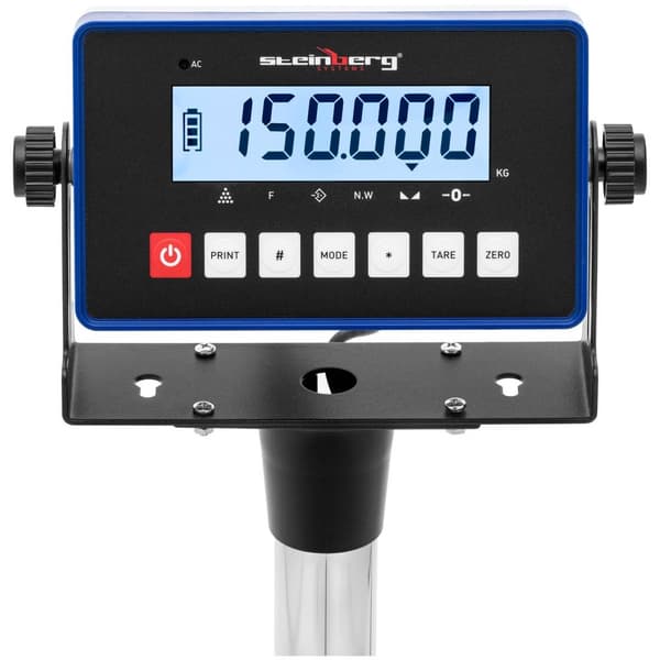 Steinberg Systems Plattformsvåg - 150 kg/0,005 kg - 400 x 500 x 122 mm - kg/lb