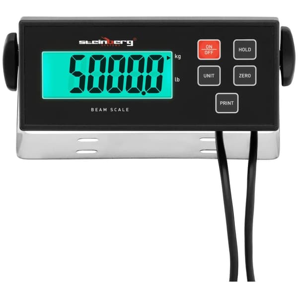 Steinberg Systems Balkvåg - Digital - 5000 kg/1 kg - 1000 x 100 mm