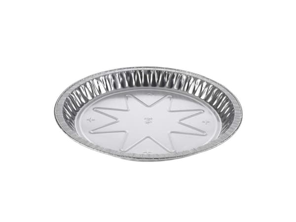 Alubakke 700 ml Ø249x22 mm Rund,100 stk/pk