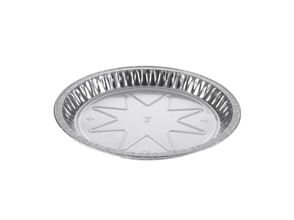 Alubakke 700 ml Ø249x22 mm Rund,100 stk/pk