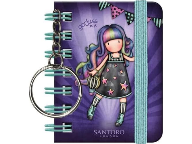 Small Notebook with Up and Away Keyring