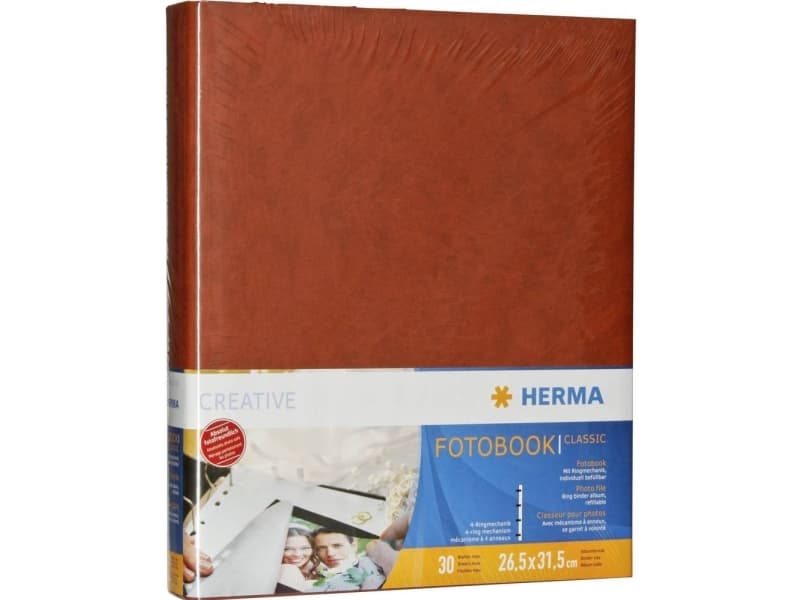 Herma HERMA 7557 Fotoalbum¨ (B x H) 26.5 cm x 31.5 cm Brun