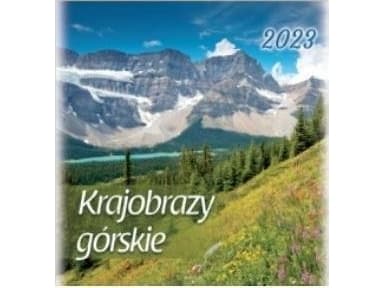 Calendar 2023 Multi-panel Mountains ARTSEZON