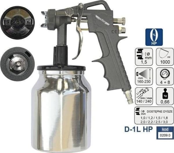 ADLER HÖGTRYCKSSPRUTEPISTOL