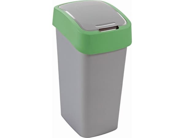 Curver Pacific Flip lutande återvinningskärl 50L grön (CUR000175)