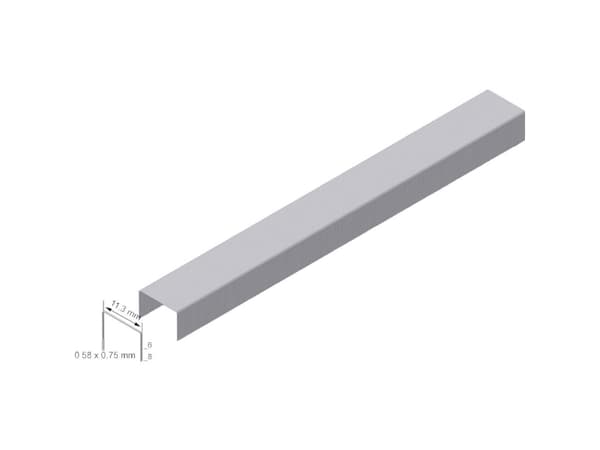 Prebena VX08CNK Hæfteklammer Typ VX 5000 stk Dimensioner (L x B) 8 mm x 11.30 mm