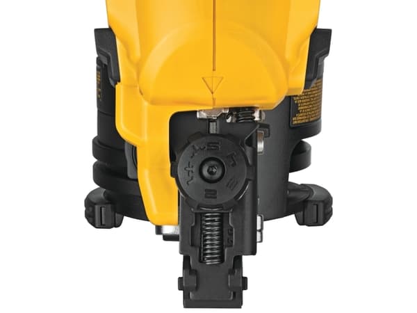 DeWALT DCN45RND2, Spikpistol, Svart, Gul, Batteri, Litium-Ion (Li-Ion), 2 Ah, 18 V