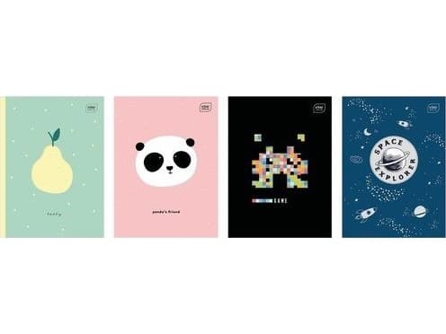 Notebook A5/32K, Shape line (10 items)