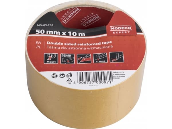 EXPERT VAHVISTETTU TEIPPI 50MM X 10M [EXPERT] - 6 kpl
