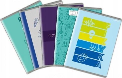 Checkered notebook A5, 60 sheets physics, soft cover