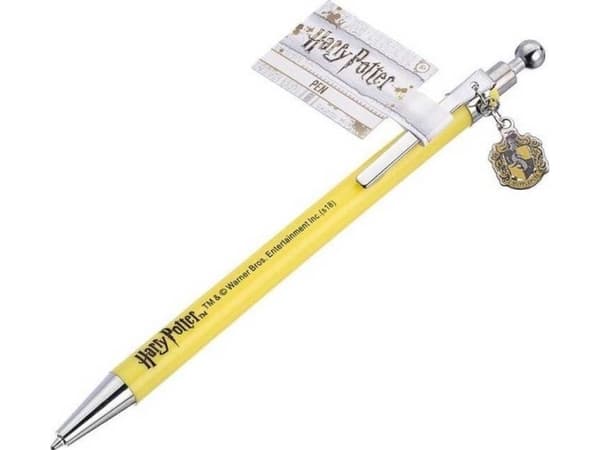 Harry Potter - Hufflepuff kulspetspenna (gul)