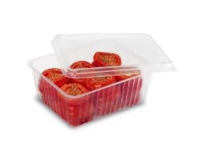 Plastbakke 2500 ml 230x180x85 mm PP transparent,6 pk x 50 stk/krt
