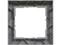 Miniatyrbild 1 av 5: Legrand SUNO Ramka jednokrotna aluminium 721511