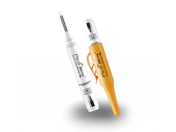 PICA BIG Ink dybhulsmarker hvid - 2306169