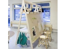Maalarin maalausteline Zinket, 2 moduulia