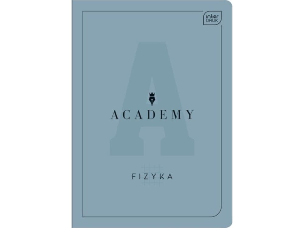 Notebook A5/60K checkered Fizyka Academy (10 items)