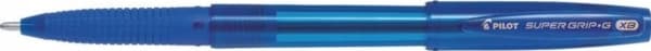 Pilot Super Grip G Cap, Påfyllnadsbar, Blå
