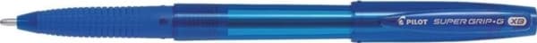 Pilot Super Grip G Cap, Påfyllnadsbar, Blå