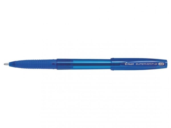 Pilot Super Grip G Cap, Påfyllnadsbar, Blå