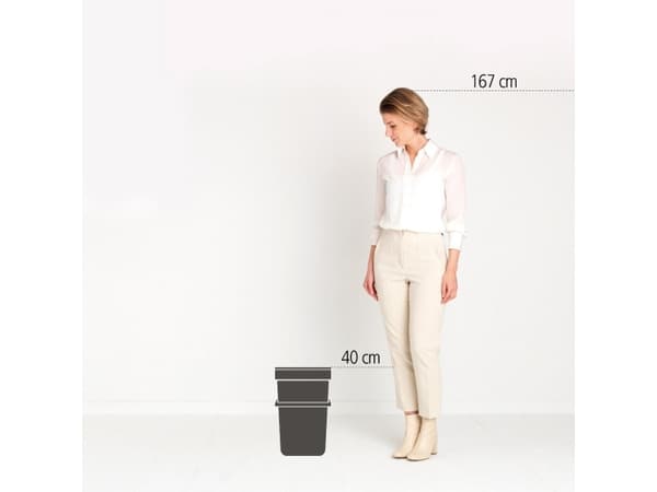 Brabantia Sort &amp; Go, 265 mm, 340 mm, 400 mm, 1.3 kg, Belgien