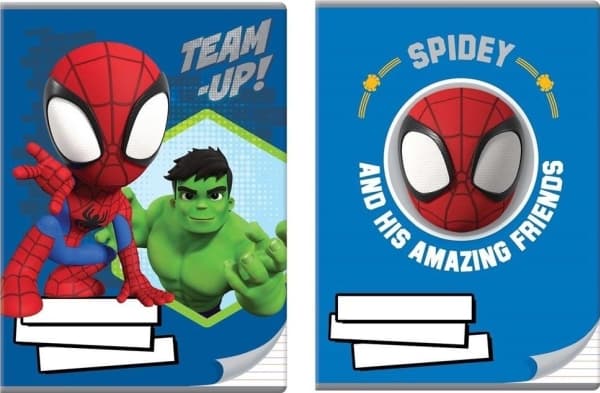 Notebook A5/16K Spider Man line (20 pcs)