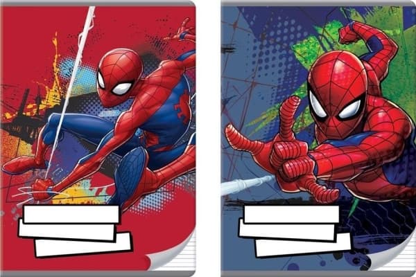 Benjamin Notebook A5/32K line Spider Man (10 kpl)