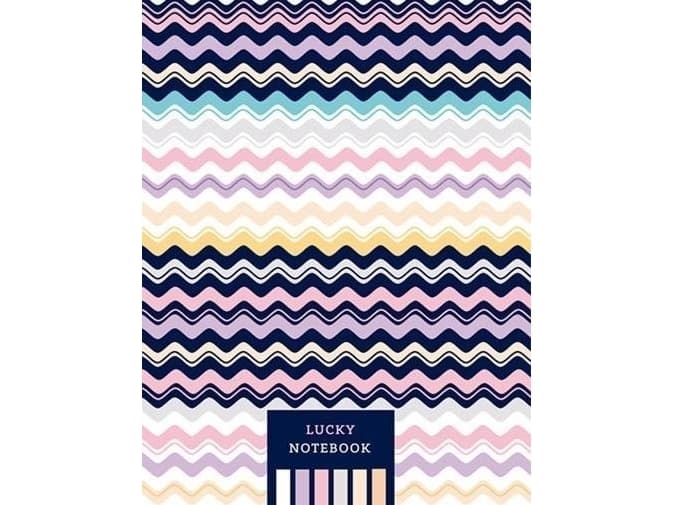Decorative notebook 128x165/64K checkered Fale FRESH